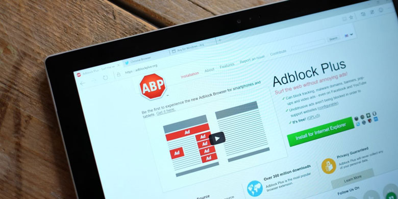 AdBlock Plus phần mềm tắt quảng cáo